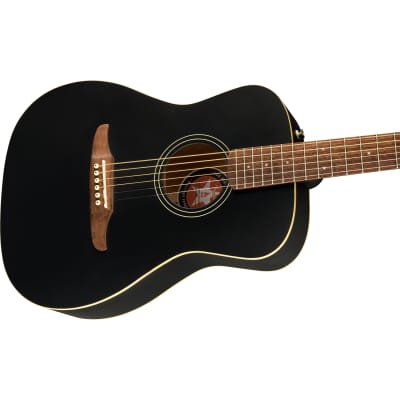 Fender Joe Strummer Campfire Acoustic Electric Guitar, Walnut, Matte Black image 3