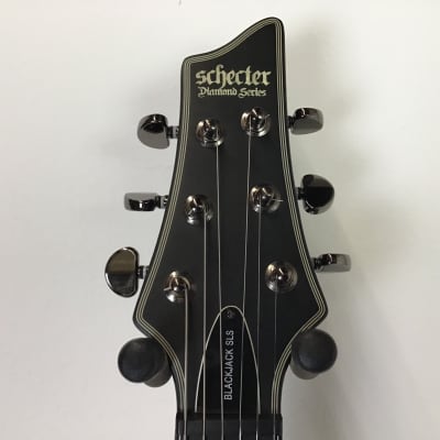 Used Schecter BLACKJACK SLS C-1 W/ SD BLACKOUT PICKUPS Electric Guitars Black image 3