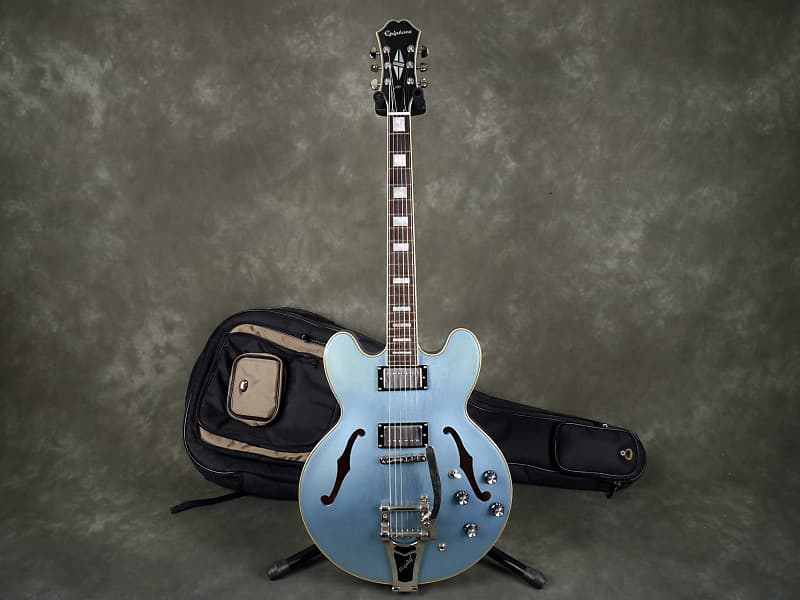 Epiphone ES-355 Semi-Hollow Electric Guitar - Pelham Blue w