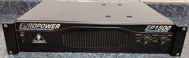 BEHRINGER ベリンガー パワーアンプ EUROPOWER EP1500 Behringer | Product | EP1500