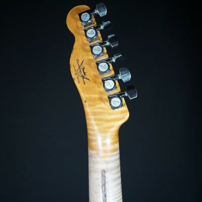 Fender Custom Caballo Tono Ligero Aged Magenta Sparkle Guitar image 8