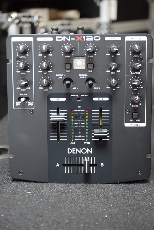 【良品】Denon DN-X120 DJミキサー Amazon | DENON DN-X120 DJミキサー ブラック | DJミキサー