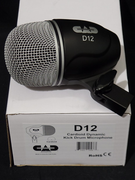 CAD D12 Cardioid Dynamic Bass Drum Mic image 1