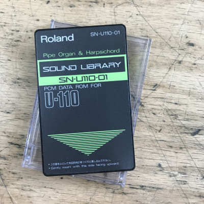 Roland SN-U110 Complete Set 1-15 Sound Library Cards 01, 02