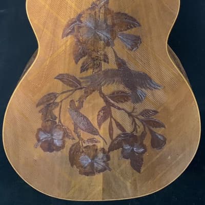 Blueberry Baritone Acoustic Guitar - Handmade and Build to Order image 7
