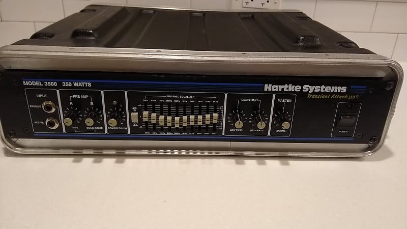 Hartke HA3500 Bass Amp (SKB road case) & 410XL Speaker | Reverb