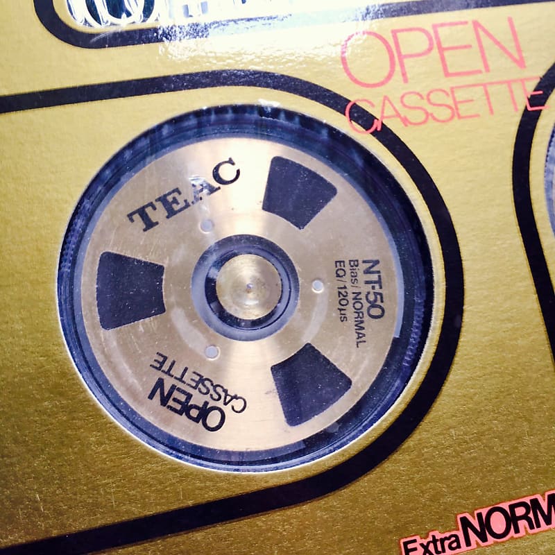 TEAC OC-2N Golden Open Reel Cassette, Super Rare