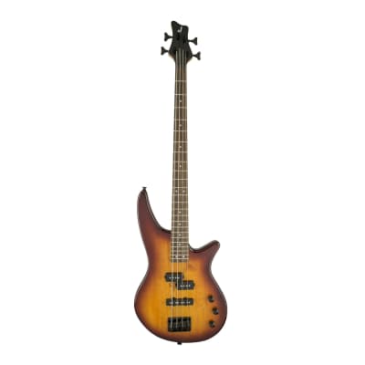 Jackson JS Series Spectra Bass JS2 4-String Electric Guitar with Laurel Fingerboard (Right-Handed, Tobacco Burst) for sale