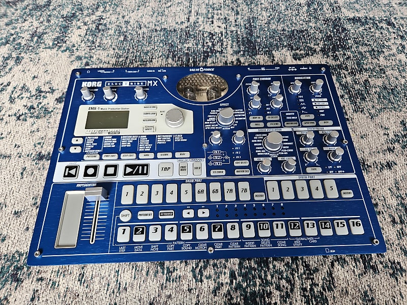 Korg Electribe EMX-1 Blue 2000s | Reverb