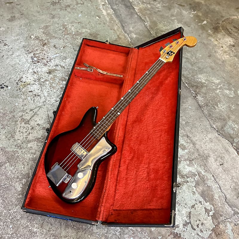 Guyatone EB-4 Bass Guitar 1960's - Bizarre original vintage MIJ 