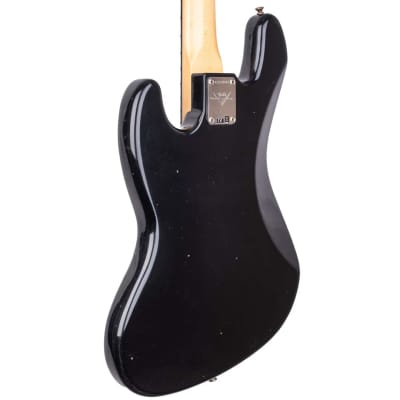 Fender Custom Shop 1968 JAZZ BASS JourneyMan - Aged Black - 9.6 pounds - CZ574565 image 9