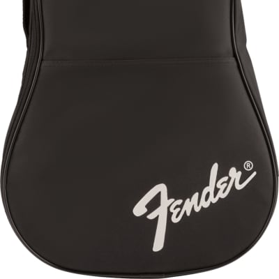 Fender Redondo Mini Acoustic Guitar, Natural w/ Gig Bag image 4