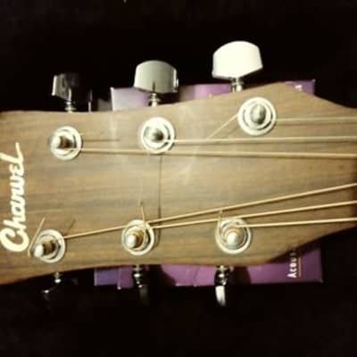 Charvel CE-550 ACOUSTIC - 1994 NATURAL SPRUCE image 6