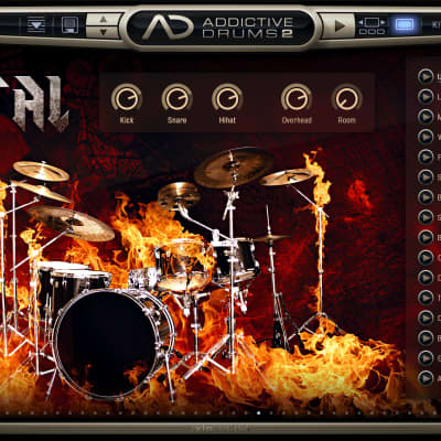 New XLN Audio Addictive Drums 2 Metal Collection MAC/PC VST AU AAX Software - (Download/Activation Card) image 2