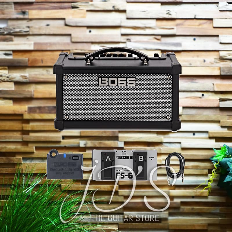 Boss Dual Cube LX Guitar Amplifier Complete Bundle 2023 | Reverb
