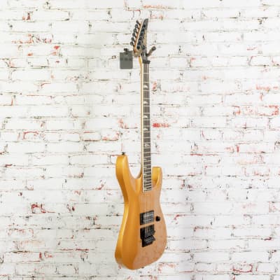 USED Kramer SM-1 H Electric Guitar - Buzzsaw Gold image 4