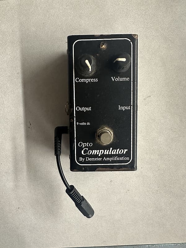 Demeter COMP-1 Opto Compulator 2010s - Black | Reverb