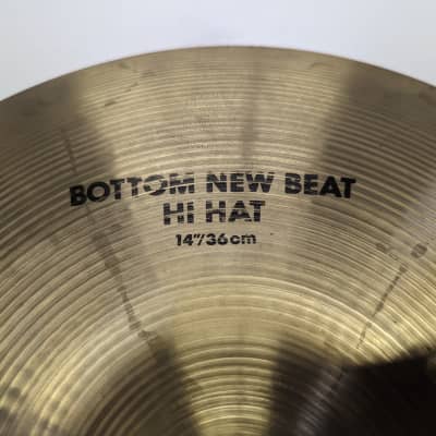 1980s Avedis Zildjian 14" New Beat Hi-Hat Cymbals - Look Really Good - Sound Great! image 8