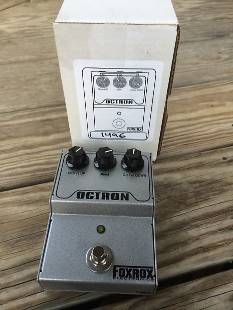 Octron Octave Pedal by Foxrox Electronics - YouTube