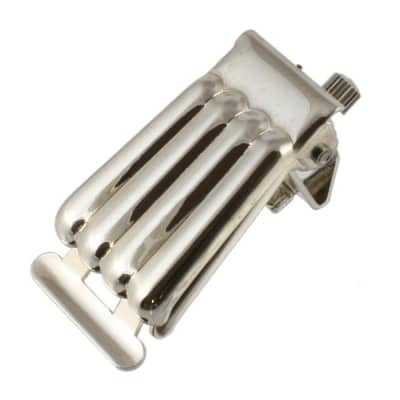 Allparts Banjo Tailpiece Clamshell Style, Nickel