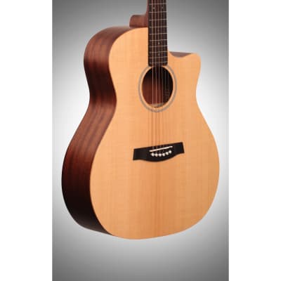 Schecter Deluxe Acoustic Guitar, Natural Satin image 4