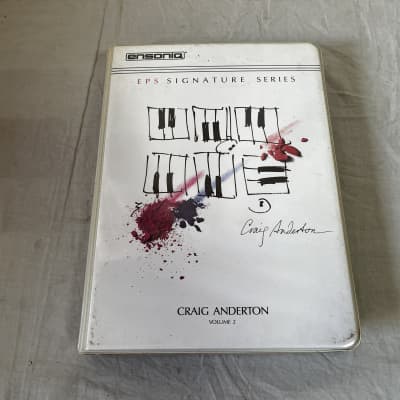 ENSONIQ SIGNATURE SERIES CRAIG ANDERTON VOL #2 for ASR-10 EPS16+ EPS