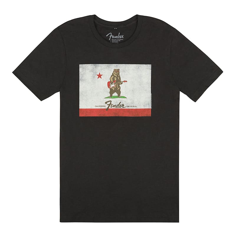 Fender Bear Flag T-Shirt - Small image 1