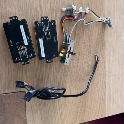 Ibanez Q58 Pickups, selector and potentiometers 2023 - gold