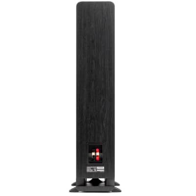 Signature ES50 Black Audio Reverb Floorstanding Elite Polk Speaker, |