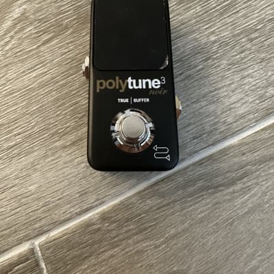 TC Electronic Polytune 3 Noir Mini Polyphonic Tuning Pedal 2019