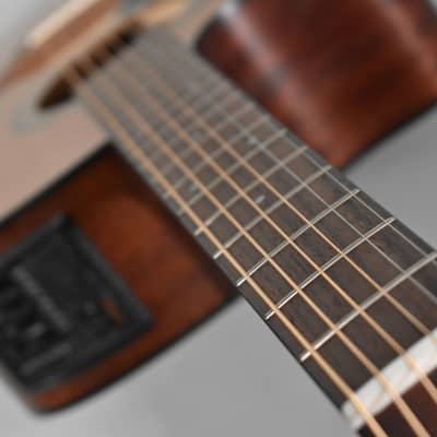 Takamine P1DC-LH Natural Finish Left-Handed Acoustic-Electric Guitar image 14
