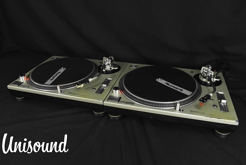 Technics SL1200 MK3D Silver pair Direct Drive DJ Reverb