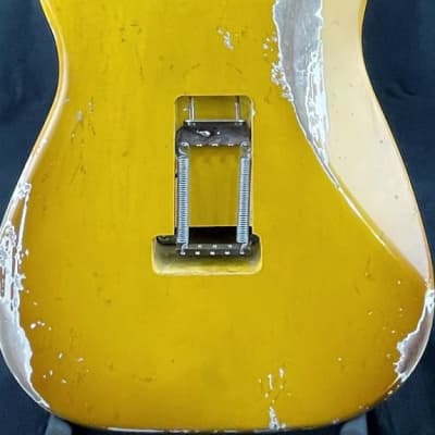 Custom/Hybrid Stratocaster, Relic, Aged Buttercream image 12