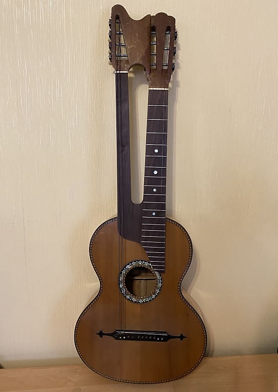 Julius Heinrich Zimmermann Acoustic Guitar Double Neck
