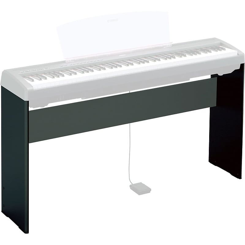 Yamaha L-85 Black Wood Keyboard Stand for P-45b image 1