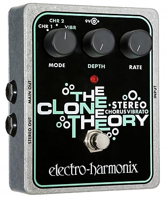 Electro-Harmonix Stereo Clone Theory Analog Chorus / Vibrato Pedal image 1