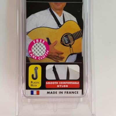 BG Model GCSP Spanish Style Classic Guitar Strap - Nylon with Plastic Hook image 2