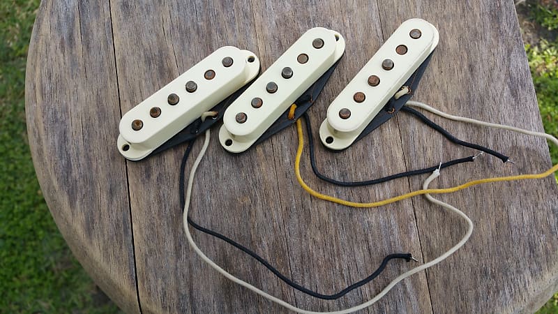 Fender Custom Shop 63 Handwound Strat Pickup Set | Reverb