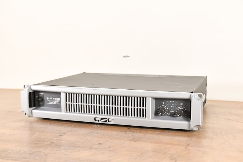 QSC PLX 3602 Two-Channel Power Amplifier (church owned) CG00W34