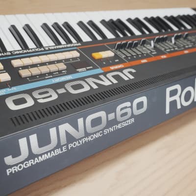 🎁SALE!! ✅ Roland Juno-60  ✅ Perfect working ✅ incl PowerTrans to 100-240V image 11