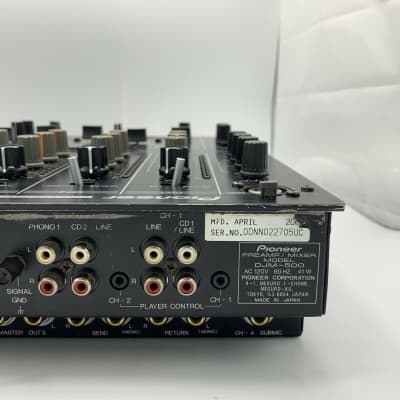 Pioneer DJM-500 Analog Dj Mixer with Vintage volume knobs Pioneer DJM-500 Analog Dj Mixer with Vintage volume knobs