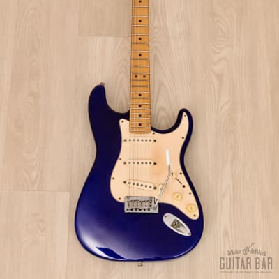 1994 Fender 40th Anniversary American Standard Stratocaster Midnight Blue image 2