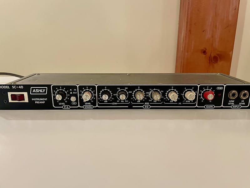 Ashly SC40 Instrument Preamp 1980