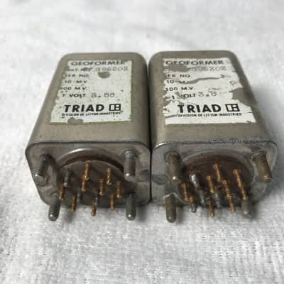 Vintage Triad Geoformer G95202 Transformer Pair | Reverb Brazil