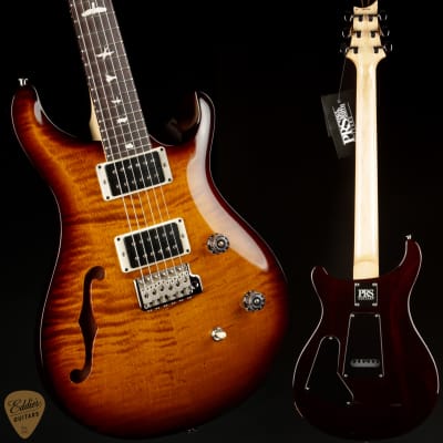 PRS CE 24 Semi-Hollow - Burnt Amber 2023 image 1