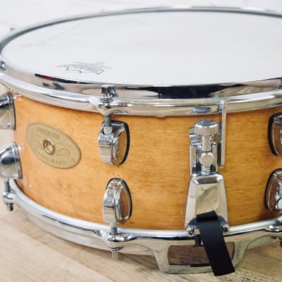 Premier Artist Maple 14x5.5 snare drum excellent condition-drums