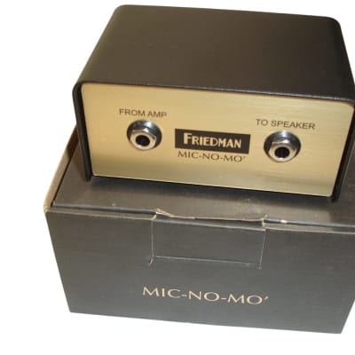 Reverb.com listing, price, conditions, and images for friedman-mic-no-mo