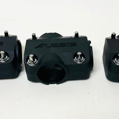 Set of 3 Alesis Nitro PRO Rack T Clamps SE DM Crimson Strike