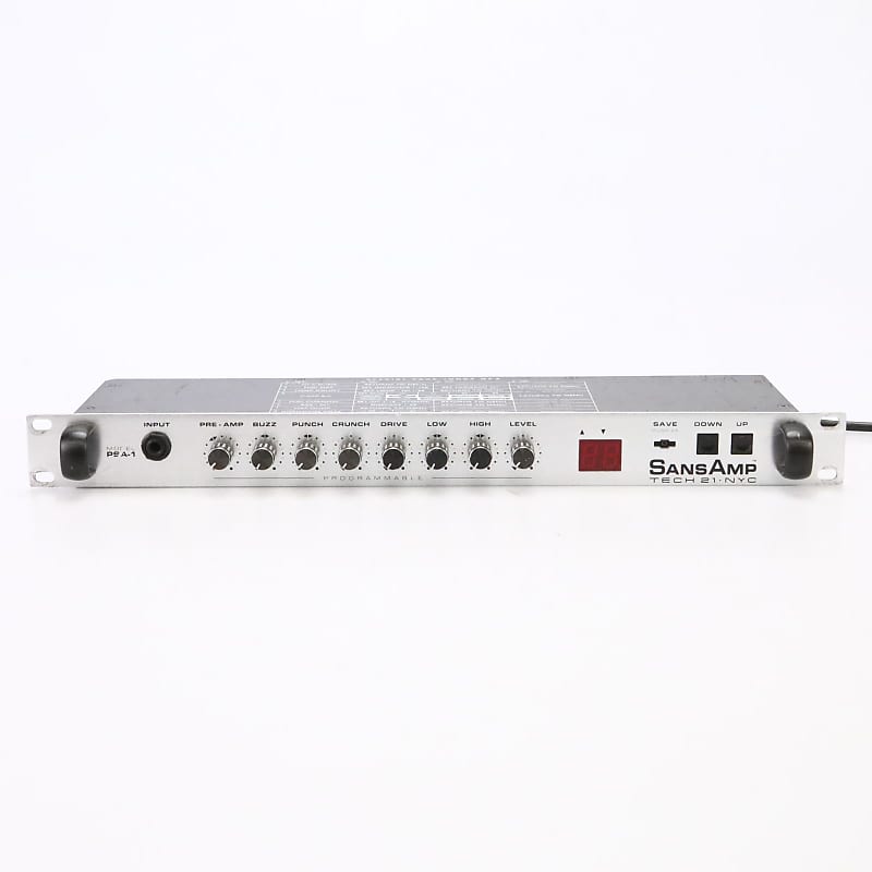 ギター TECH21-NYC SANSAMP PSA-1 Tech 21 Limited Edition Sansamp PSA-1 - John Mann's Guitar Vault
