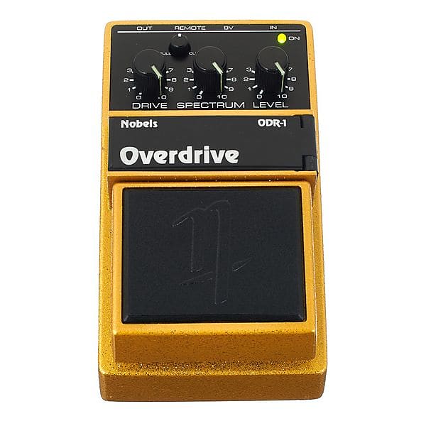 Nobels ODR-1 30th Anniversary Natural Overdrive Pedal. New 